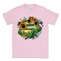 Bubblegum Pink Aguascalientes State Of Mexico Map Classic Tee - RanaPortraitStore