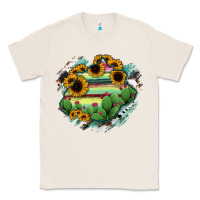 Natural Aguascalientes State Of Mexico Map Classic Tee - RanaPortraitStore