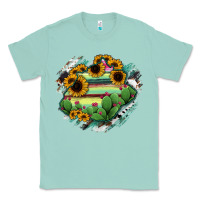 Seafoam Aguascalientes State Of Mexico Map Classic Tee - RanaPortraitStore