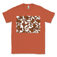 Copper distressed chocolate milkshake cowhide Classic Tee - RanaPortraitStore