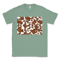 Sage distressed chocolate milkshake cowhide Classic Tee - RanaPortraitStore