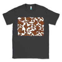 Smoke distressed chocolate milkshake cowhide Classic Tee - RanaPortraitStore