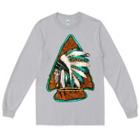 Moon Dust indian headdress arrowhead Long Sleeve Tee - Jasminsmagicworld
