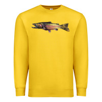 Lemon Steelhead Trout Premium Sweatshirt - LillyAllenDesigns