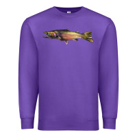 Purple Steelhead Trout Premium Sweatshirt - LillyAllenDesigns