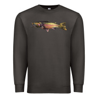 Smoke Steelhead Trout Premium Sweatshirt - LillyAllenDesigns