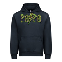 Navy papa  lightning camouflage Urban Hoodie - BarkalooDesign