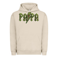 Pigment French Oak papa  lightning camouflage Urban Hoodie - BarkalooDesign