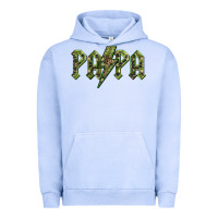 Pigment Grape Ice papa  lightning camouflage Urban Hoodie - BarkalooDesign