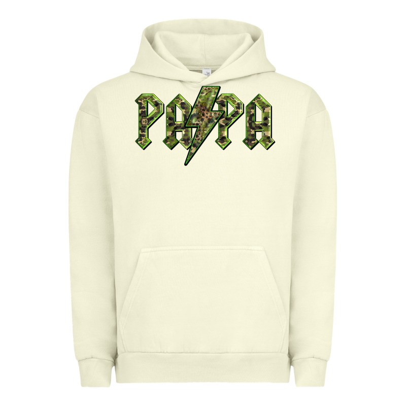 Papa  Lightning Camouflage Urban Hoodie by BarkalooDesign | Teevron