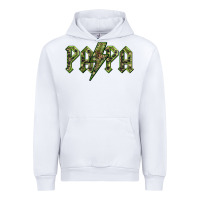 White papa  lightning camouflage Urban Hoodie - BarkalooDesign