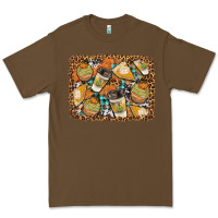 Cacao autumn distressed background Premium Tee - BundleAndBundleShop