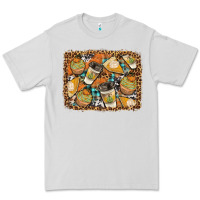 Dove Grey autumn distressed background Premium Tee - BundleAndBundleShop