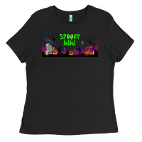 Black spooky mimi libbey glass Ladies Tee - BundleAndBundleShop