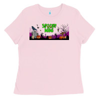 Bubblegum Pink spooky mimi libbey glass Ladies Tee - BundleAndBundleShop