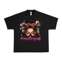 Black Small business messy bun Urban Heavy Tee - texasbilliewilder