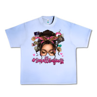 Grape Ice Small business messy bun Urban Heavy Tee - texasbilliewilder
