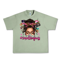 Oil Green Small business messy bun Urban Heavy Tee - texasbilliewilder
