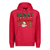 Cardinal merry christmas y'all Premium Hoodie - BundleAndBundleShop