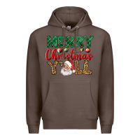 Coffee merry christmas y'all Premium Hoodie - BundleAndBundleShop