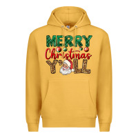 Mustard merry christmas y'all Premium Hoodie - BundleAndBundleShop