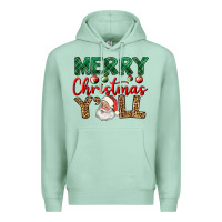 Seafoam merry christmas y'all Premium Hoodie - BundleAndBundleShop