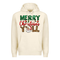 Tofu merry christmas y'all Premium Hoodie - BundleAndBundleShop