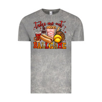 Take Me Out To The Ball Game Softball Vintage Tee | Teevron