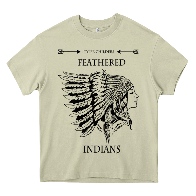 A Feathered Indians Tyler Darling Childers Art Gift For Fans Heavy Core Tee by tuanDangUi | Teevron