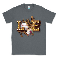Charcoal Heather Love Softball Classic Tee - Bettercallsaul