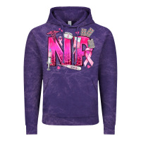 Cloud Purple breast cancer np nurse practitioner Vintage Hoodie - texasbilliewilder