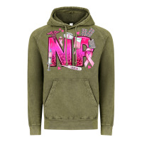 Vintage Olive breast cancer np nurse practitioner Vintage Hoodie - texasbilliewilder