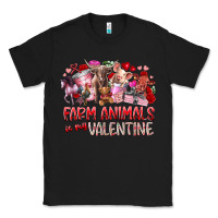 Black farm animals is my valentine Classic Tee - RacoonDesign