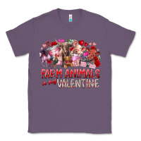 Lavender farm animals is my valentine Classic Tee - RacoonDesign