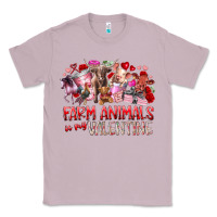Lilac farm animals is my valentine Classic Tee - RacoonDesign