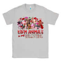 Moon Dust farm animals is my valentine Classic Tee - RacoonDesign