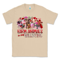 Mushroom farm animals is my valentine Classic Tee - RacoonDesign