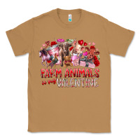 Toasted Coconut farm animals is my valentine Classic Tee - RacoonDesign