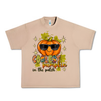 Burro Coolest Pumpkin In The Patch Urban Heavy Tee - texasbilliewilder