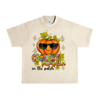 Sandshell Coolest Pumpkin In The Patch Urban Heavy Tee - texasbilliewilder