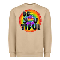 Mushroom Be you tiful pride Heavyweight Sweatshirt - FaDigitalArtStudio