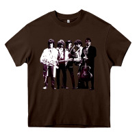 Chocolate Brown traveling wilburys Heavy Core Tee - tuanDangUi