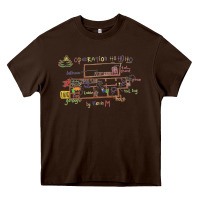 Chocolate Brown operation ho ho ho Heavy Core Tee - tuanDangUi