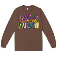Chestnut mardi gras queen Long Sleeve Tee - CowGirlArtShop