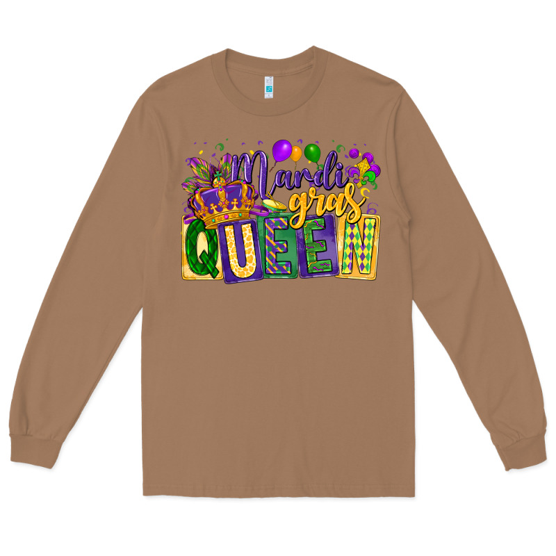 Mardi Gras Queen Long Sleeve Tee by CowGirlArtShop | Teevron