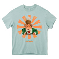 Arona basil brush retro japanese Heavy Core Tee - tuanDangUi