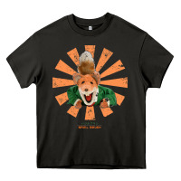 Asphalt basil brush retro japanese Heavy Core Tee - tuanDangUi