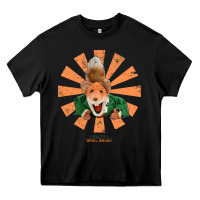 Black basil brush retro japanese Heavy Core Tee - tuanDangUi