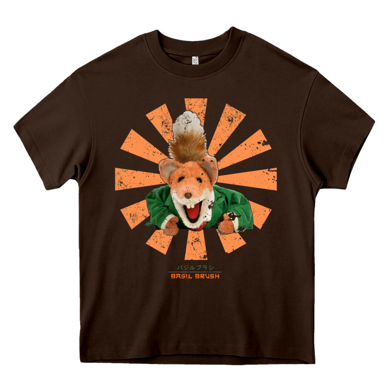 Basil Brush Retro Japanese Heavy Core Tee by tuanDangUi | Teevron