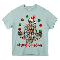 Arona Merry Christmas skeleton Heavy Core Tee - NancyCooperArtShop